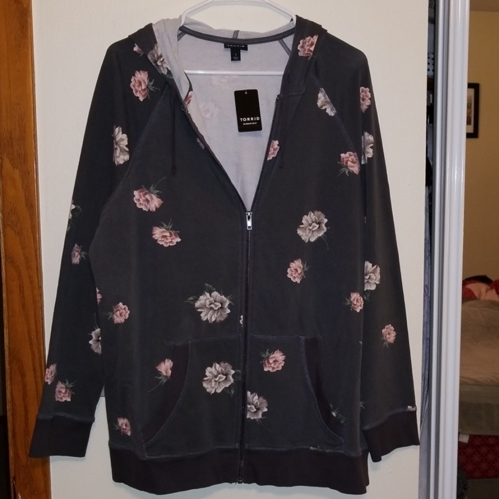 Zip up hoodie